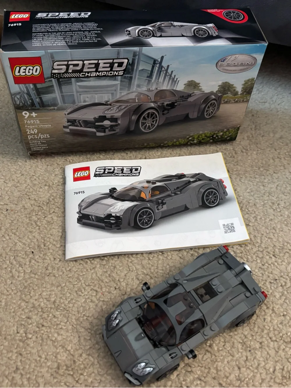 Lego Speed Champions collection of 6 cars - original boxes and instructions